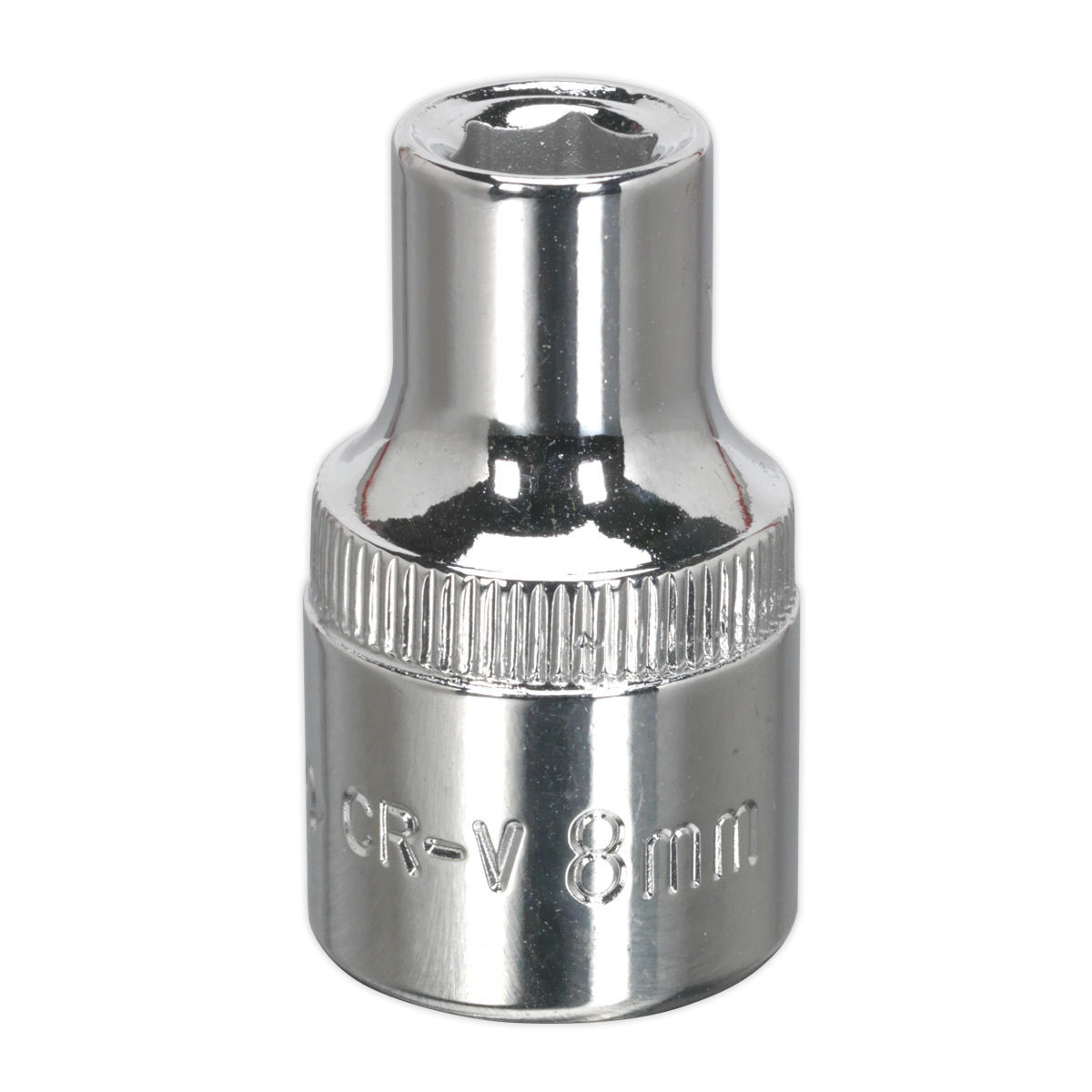 Premier SP1208 Premier Fully Polished Socket 1/2"Sq Drive 8mm