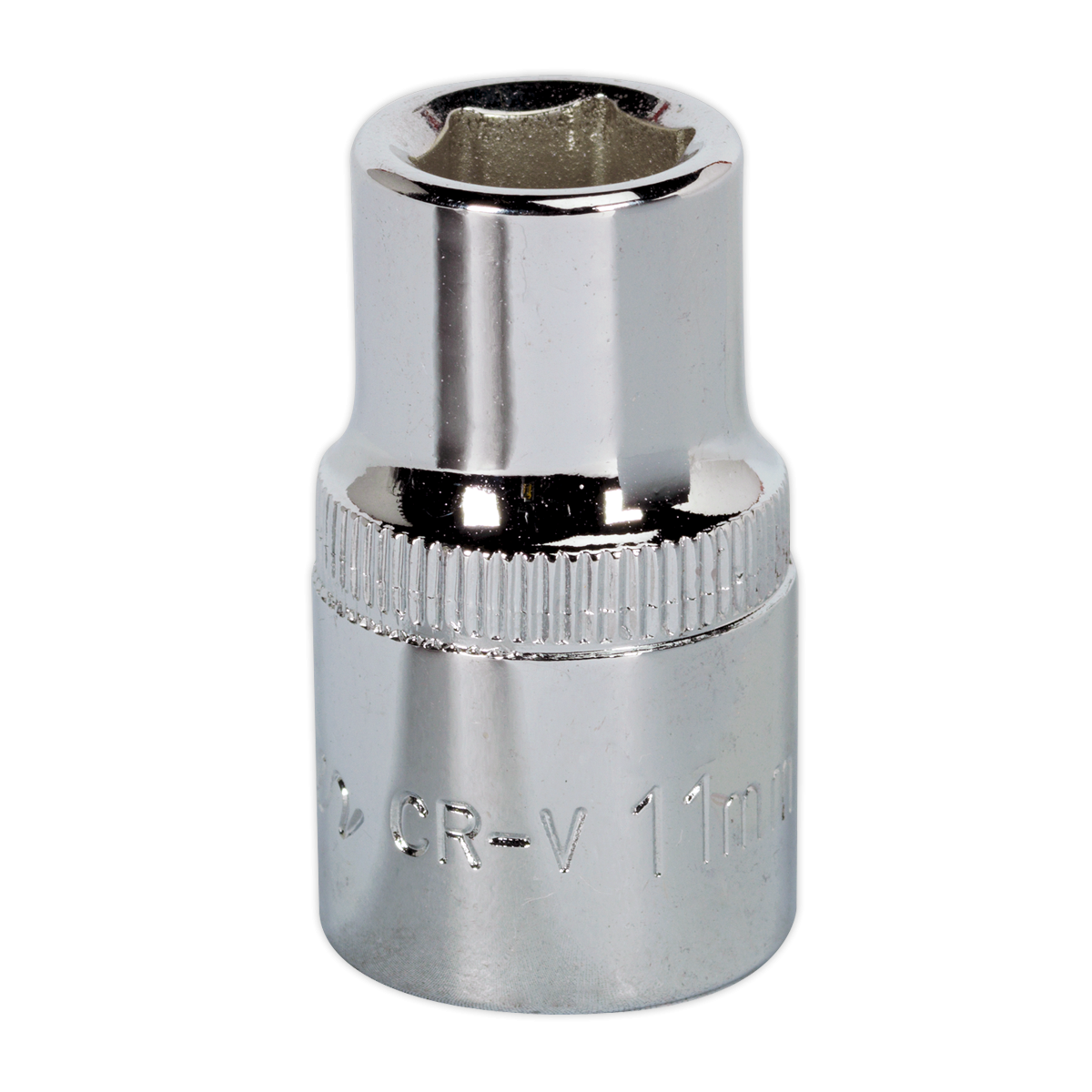 Premier SP1211 Premier Fully Polished Socket 1/2"Sq Drive 11mm