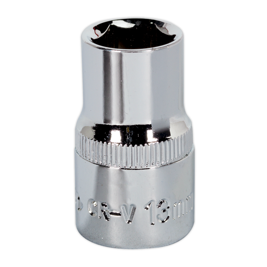Premier SP1213 Premier Fully Polished Socket 1/2"Sq Drive 13mm
