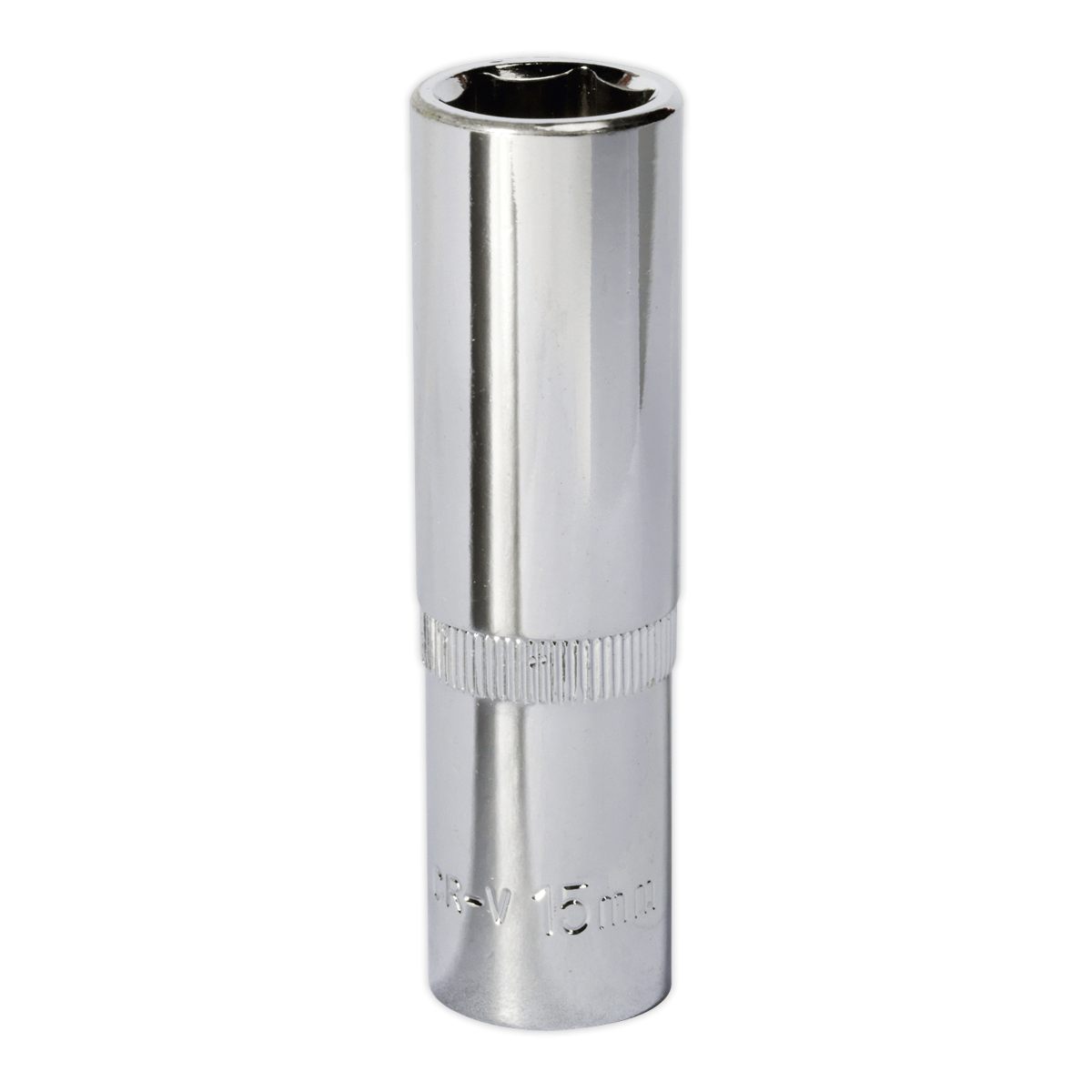 Premier SP1215D Premier Fully Polished Deep Socket 1/2"Sq Drive 15mm