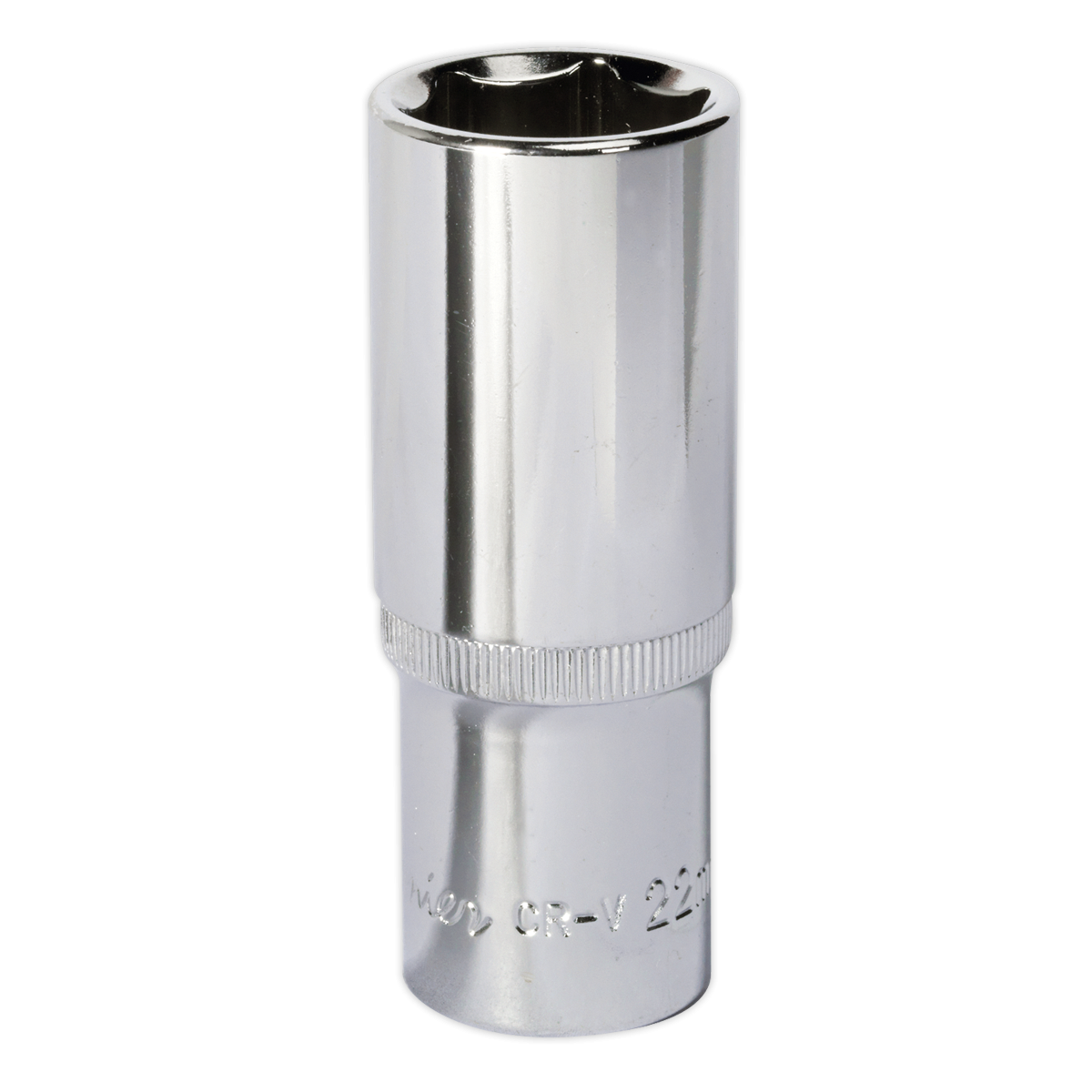 Premier SP1222D Premier Fully Polished Deep Socket 1/2"Sq Drive 22mm