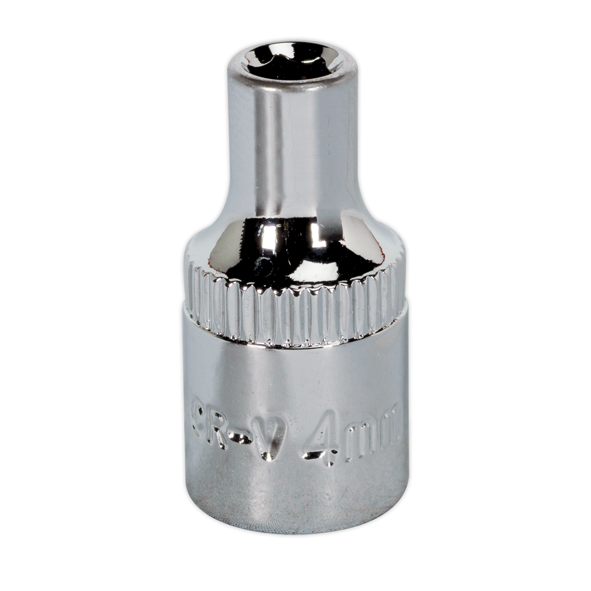 Premier SP1404 Premier Fully Polished Socket 1/4"Sq Drive 4mm