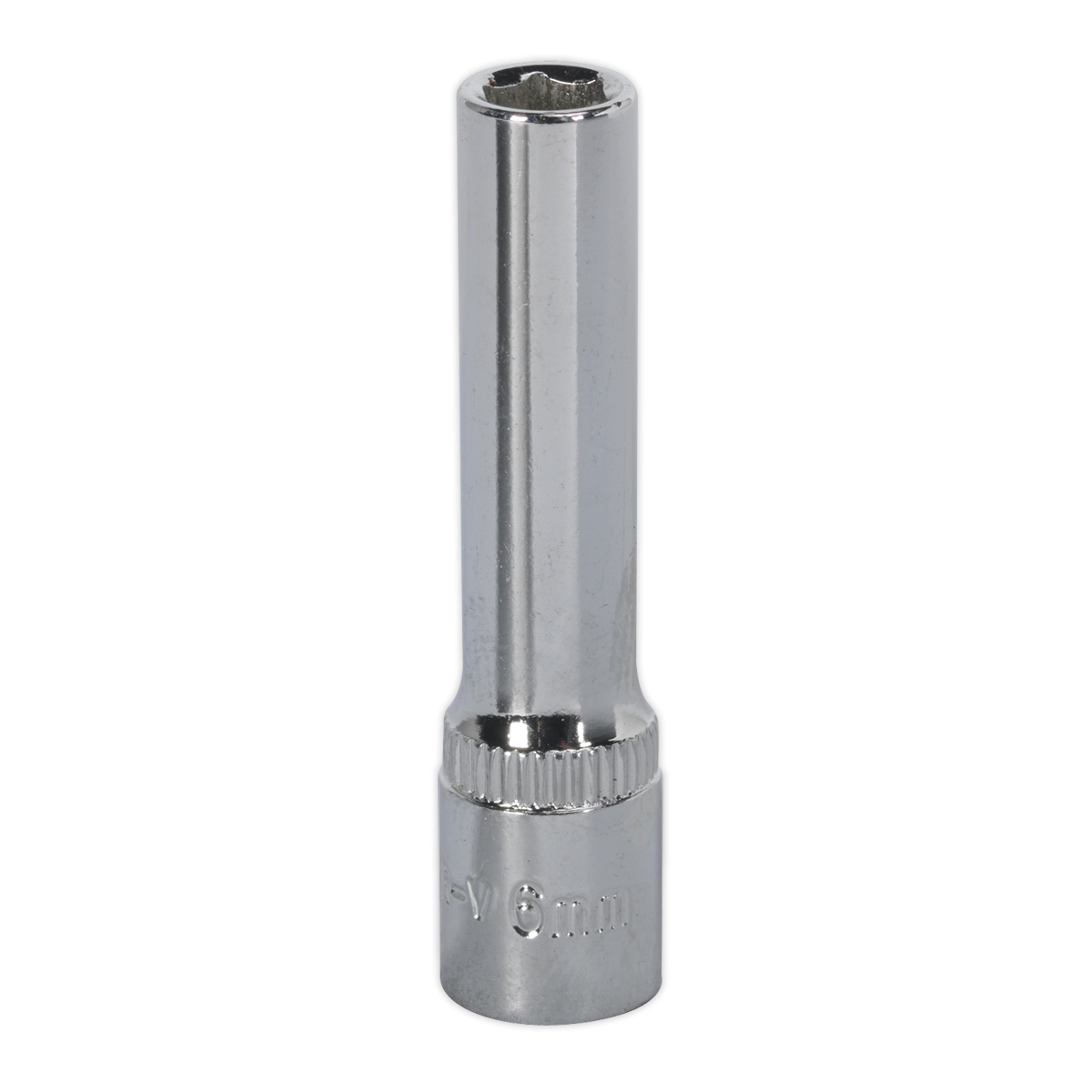 Premier SP1406D Premier Fully Polished Deep Socket 1/4"Sq Drive 6mm