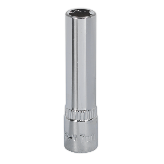 Premier SP1407D Premier Fully Polished Deep Socket 1/4"Sq Drive 7mm