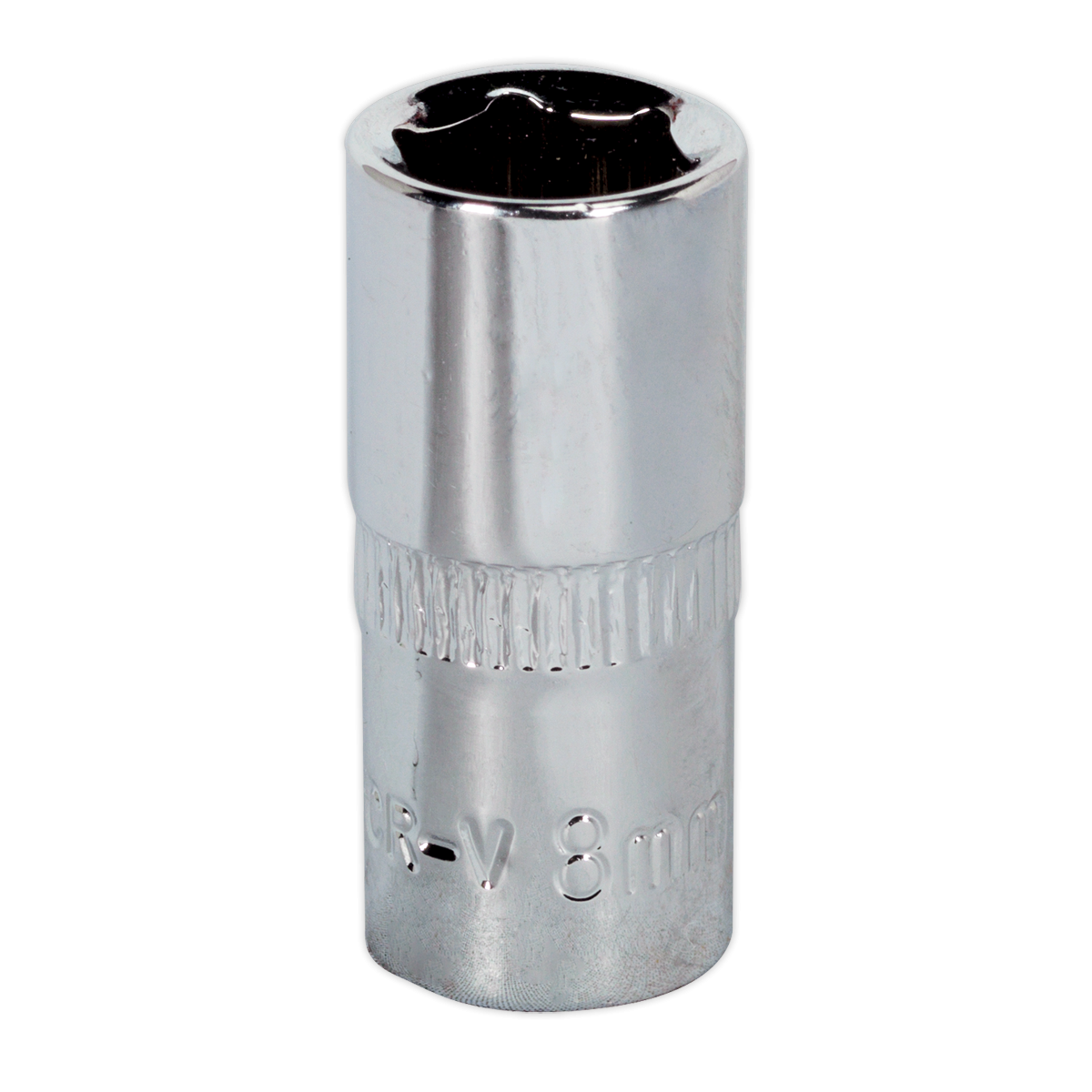 Premier SP1408 Premier Fully Polished Socket 1/4"Sq Drive 8mm