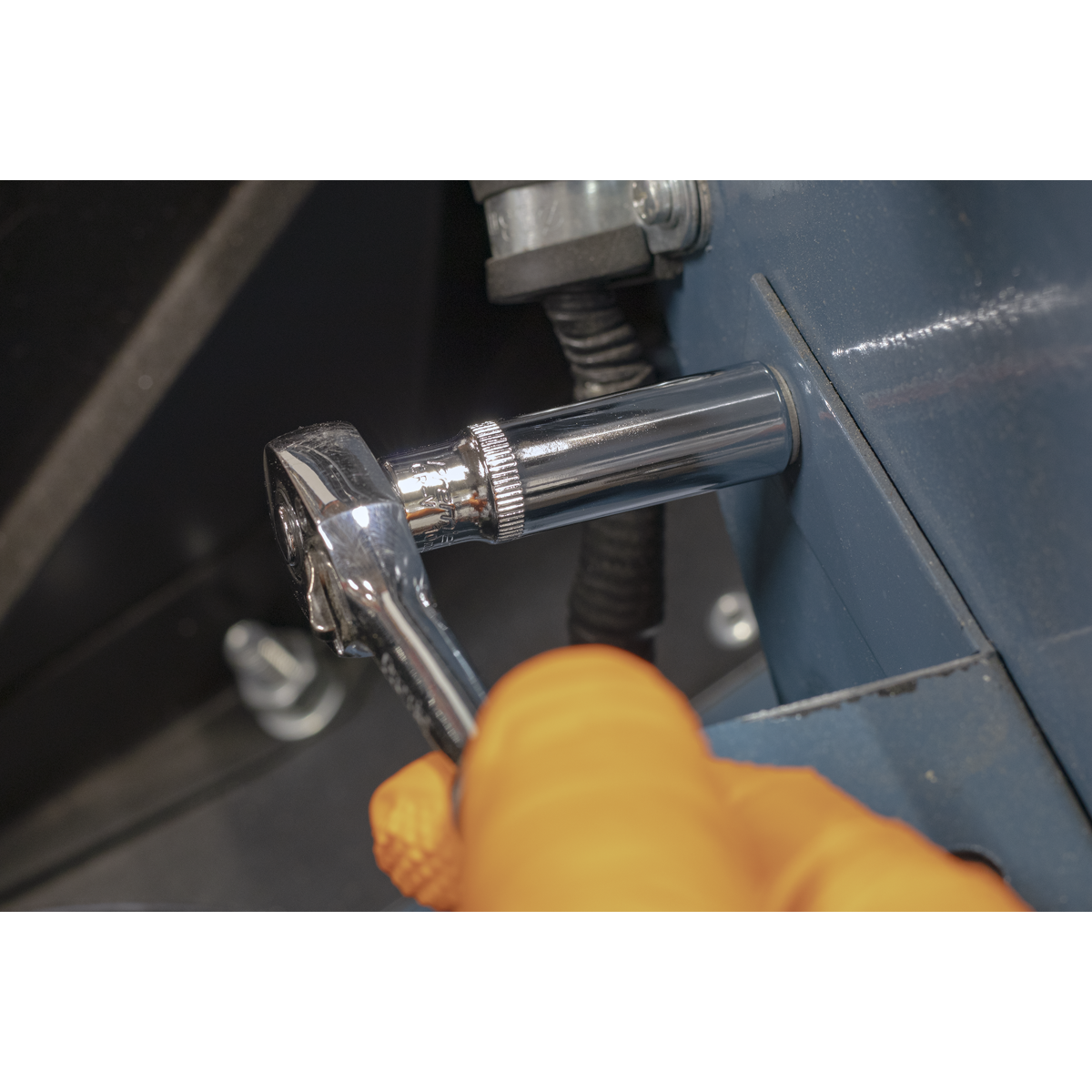 Premier SP1410D Premier Fully Polished Deep Socket 1/4"Sq Drive 10mm