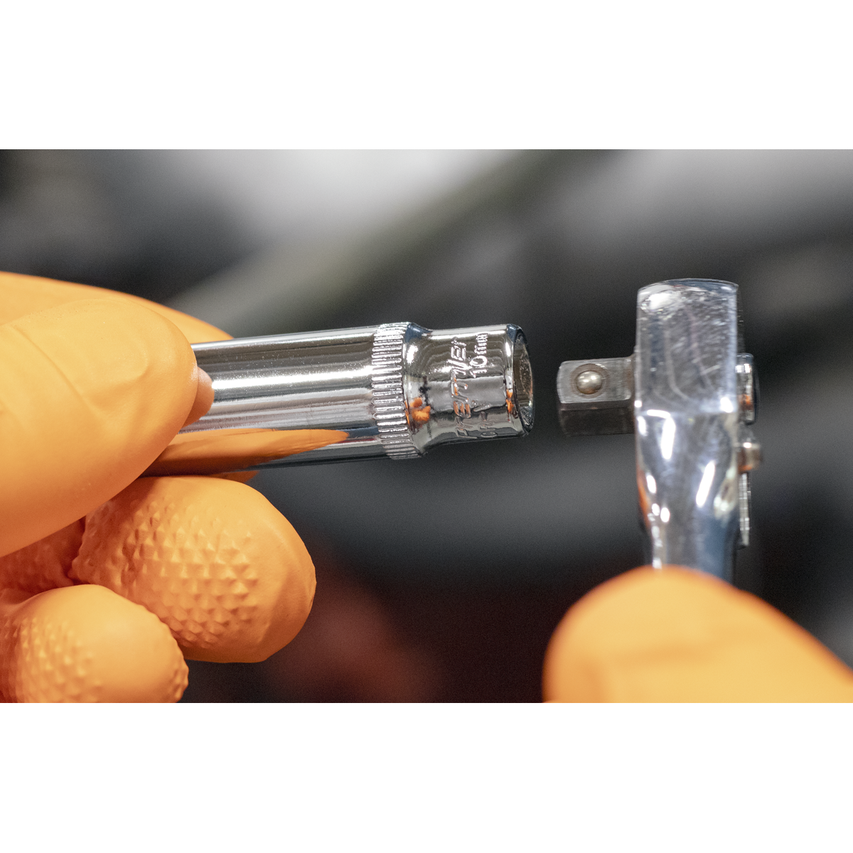 Premier SP1410D Premier Fully Polished Deep Socket 1/4"Sq Drive 10mm