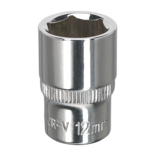 Premier SP1412 Premier Fully Polished Socket 1/4"Sq Drive 12mm