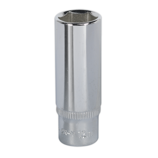 Premier SP1413D Premier Fully Polished Deep Socket 1/4"Sq Drive 13mm