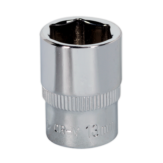 Premier SP1413 Premier Fully Polished Socket 1/4"Sq Drive 13mm