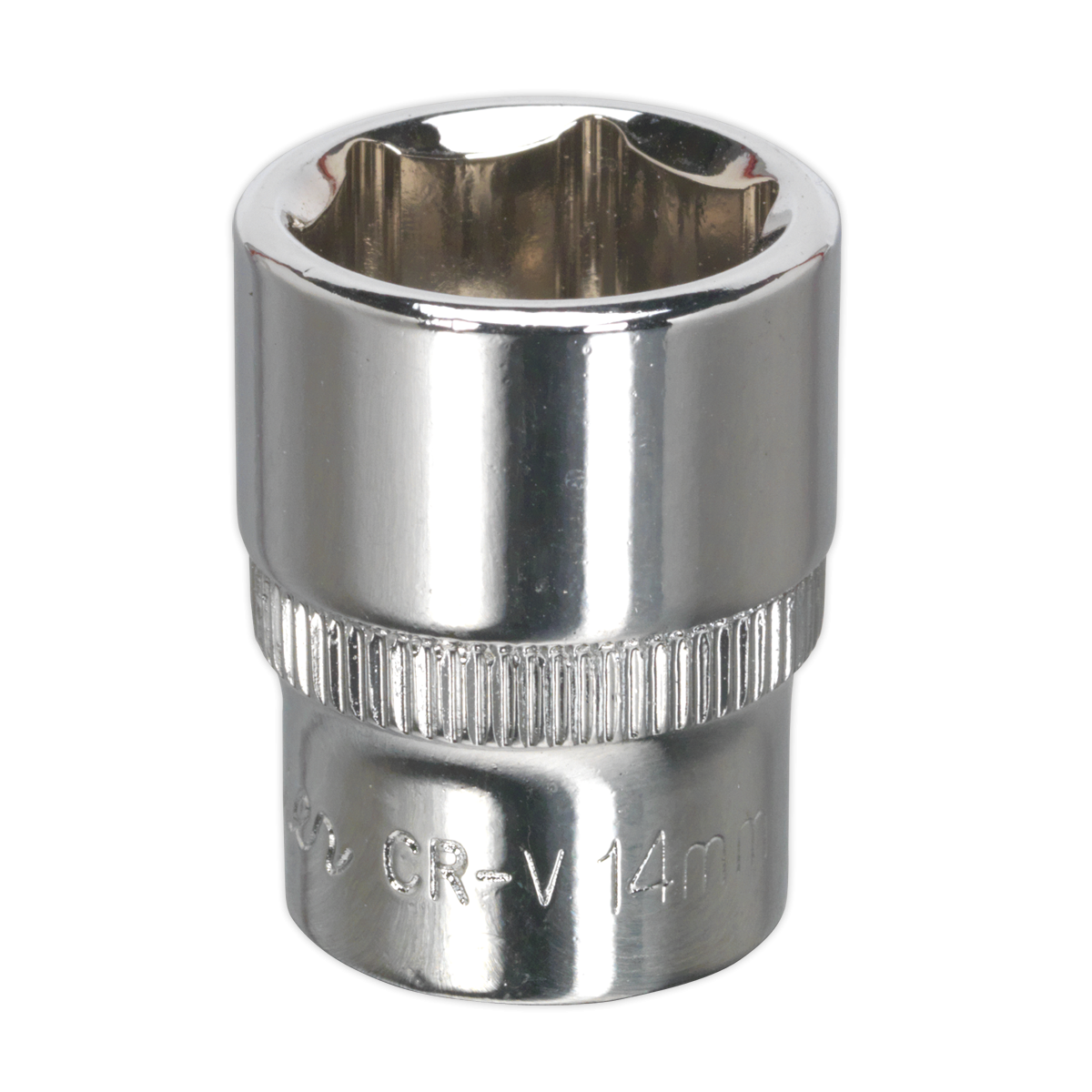 Premier SP1414 Premier Fully Polished Socket 1/4"Sq Drive 14mm