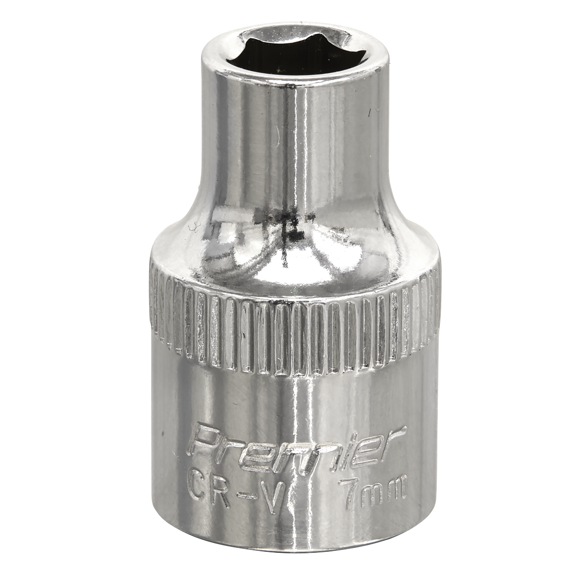 Premier SP3807 Premier Fully Polished Socket 3/8"Sq Drive 7mm