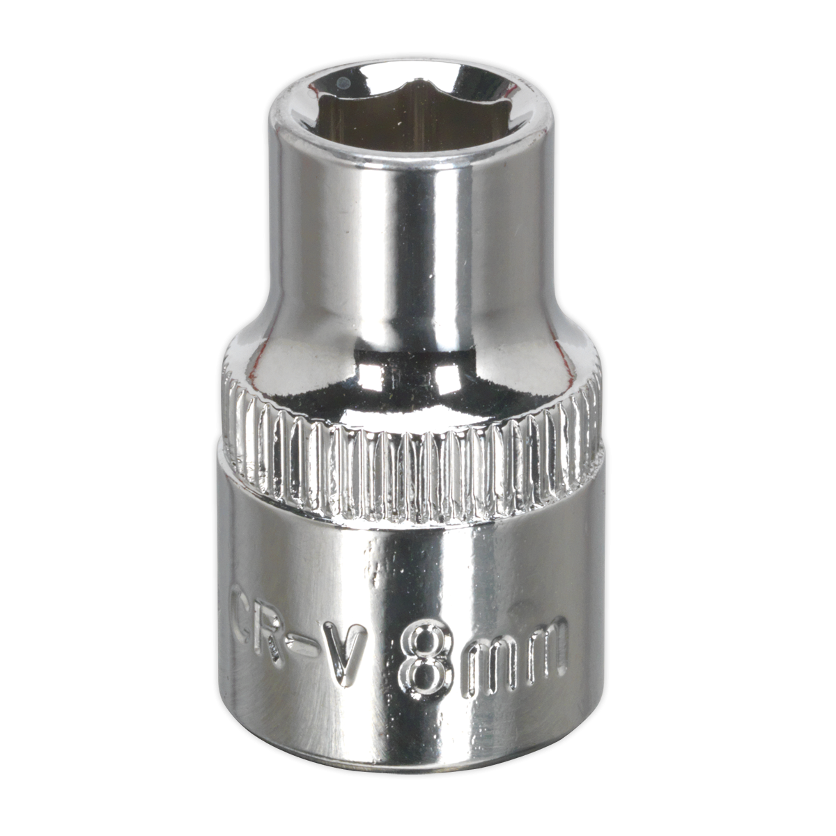 Premier SP3808 Premier Fully Polished Socket 3/8"Sq Drive 8mm
