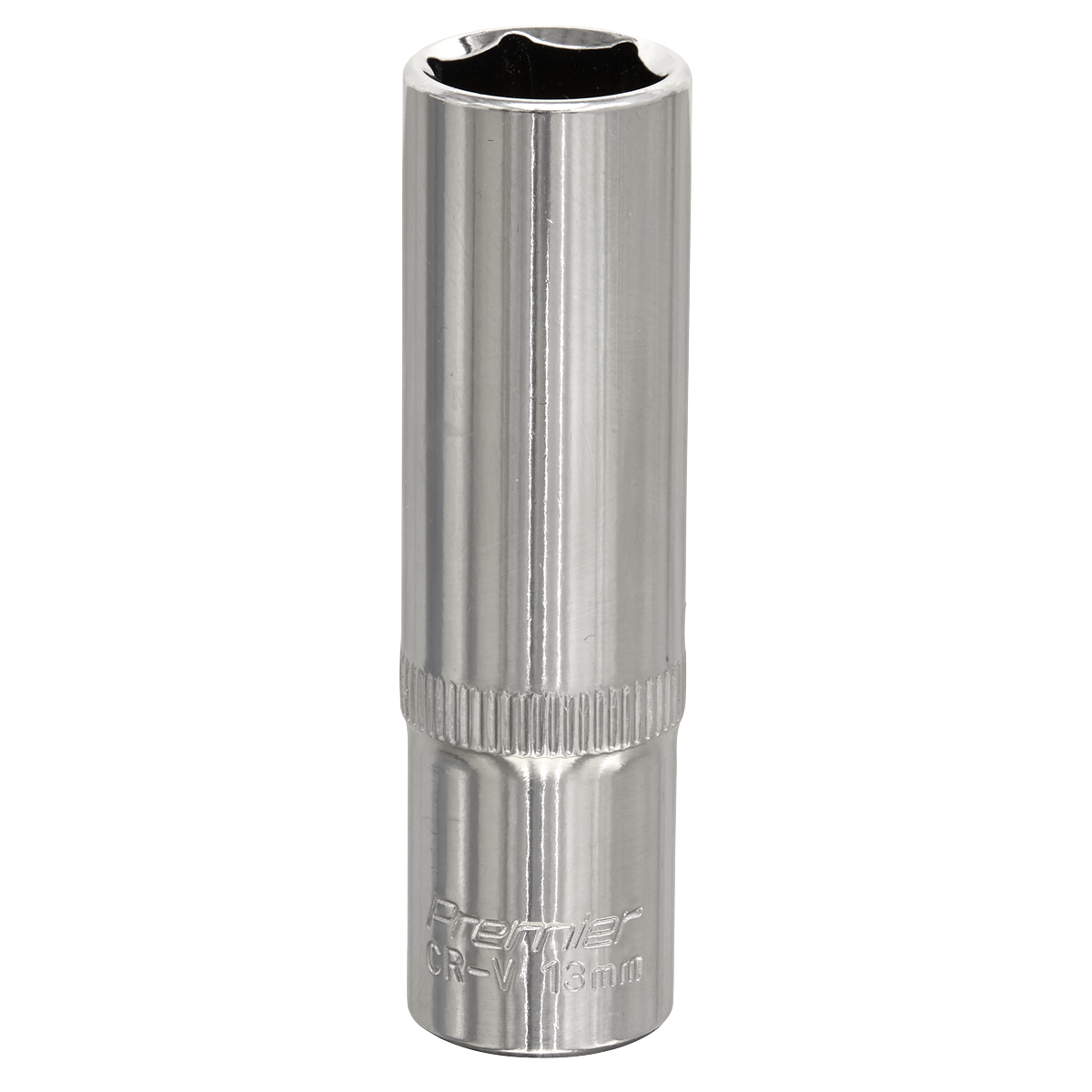 Premier SP3813D Premier Fully Polished Deep Socket 3/8"Sq Drive 13mm