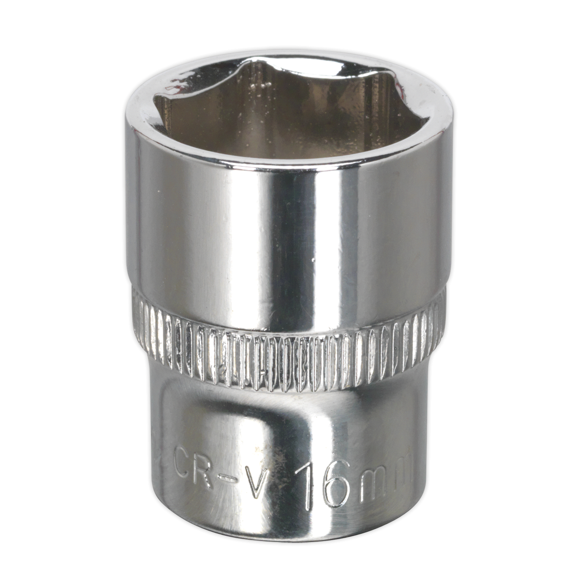 Premier SP3816 Premier Fully Polished Socket 3/8"Sq Drive 16mm