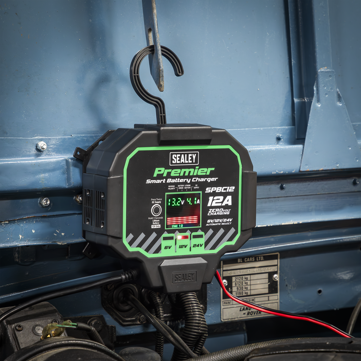 Premier SPBC12 Premier Fully Automatic Battery Charger & Maintainer 12A