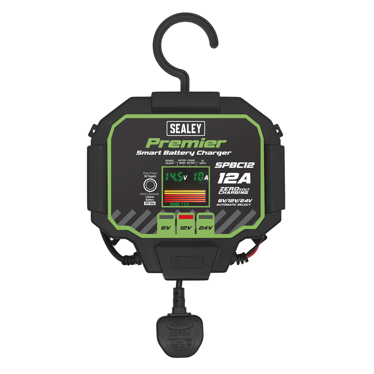 Premier SPBC12 Premier Fully Automatic Battery Charger & Maintainer 12A
