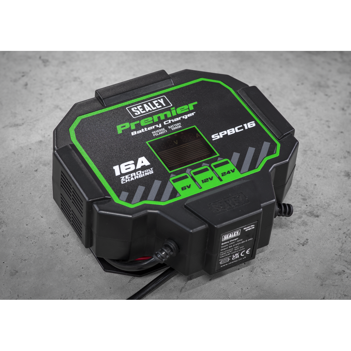 Premier SPBC16 Premier Fully Automatic Battery Charger & Maintainer 16A