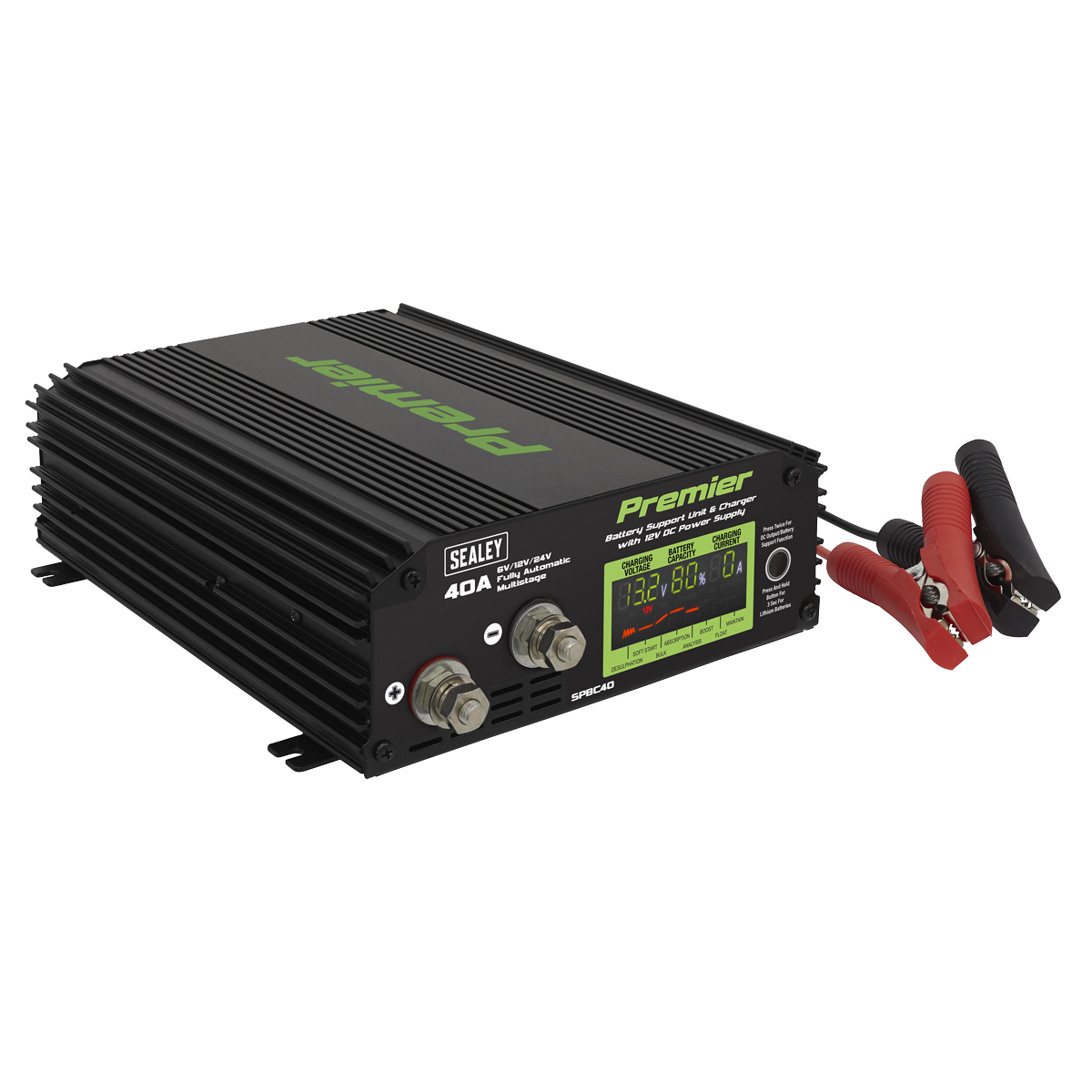Premier SPBC40 Premier Battery Support Unit Charger & Maintainer 40A