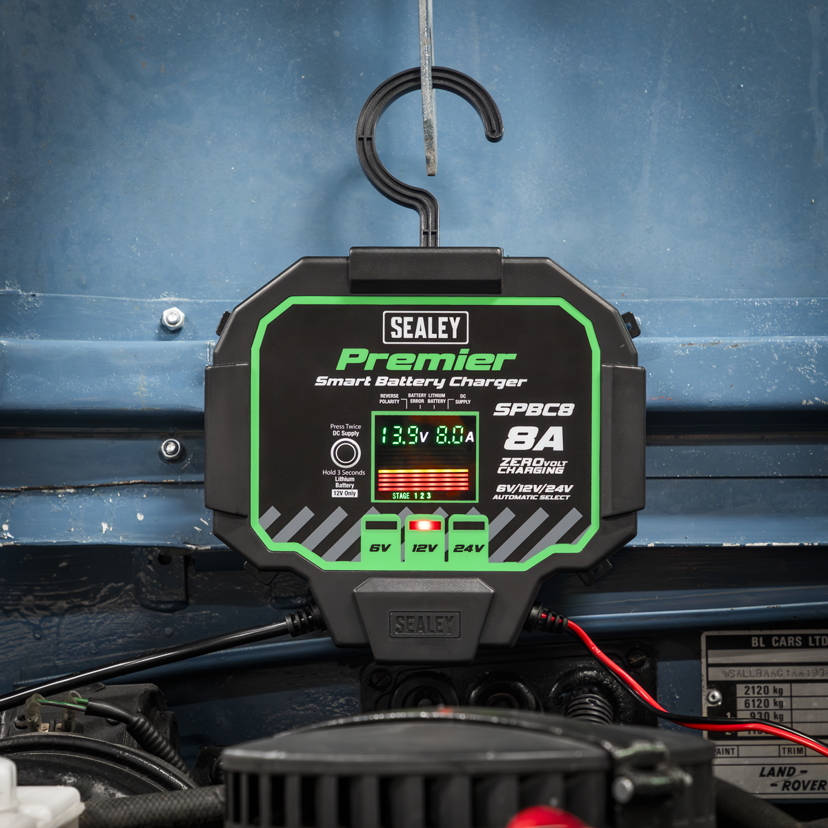Premier SPBC8 Premier Fully Automatic Battery Charger & Maintainer 8A