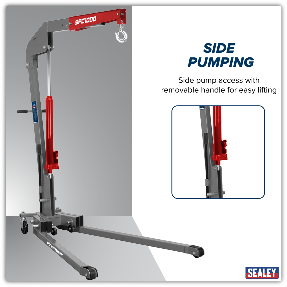 Premier SPC1000 Folding Engine Crane 1 Tonne