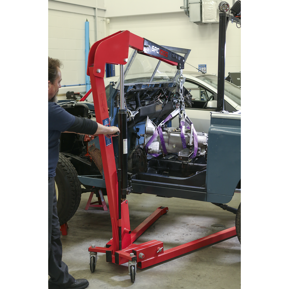 Premier SPC1000 Folding Engine Crane 1 Tonne