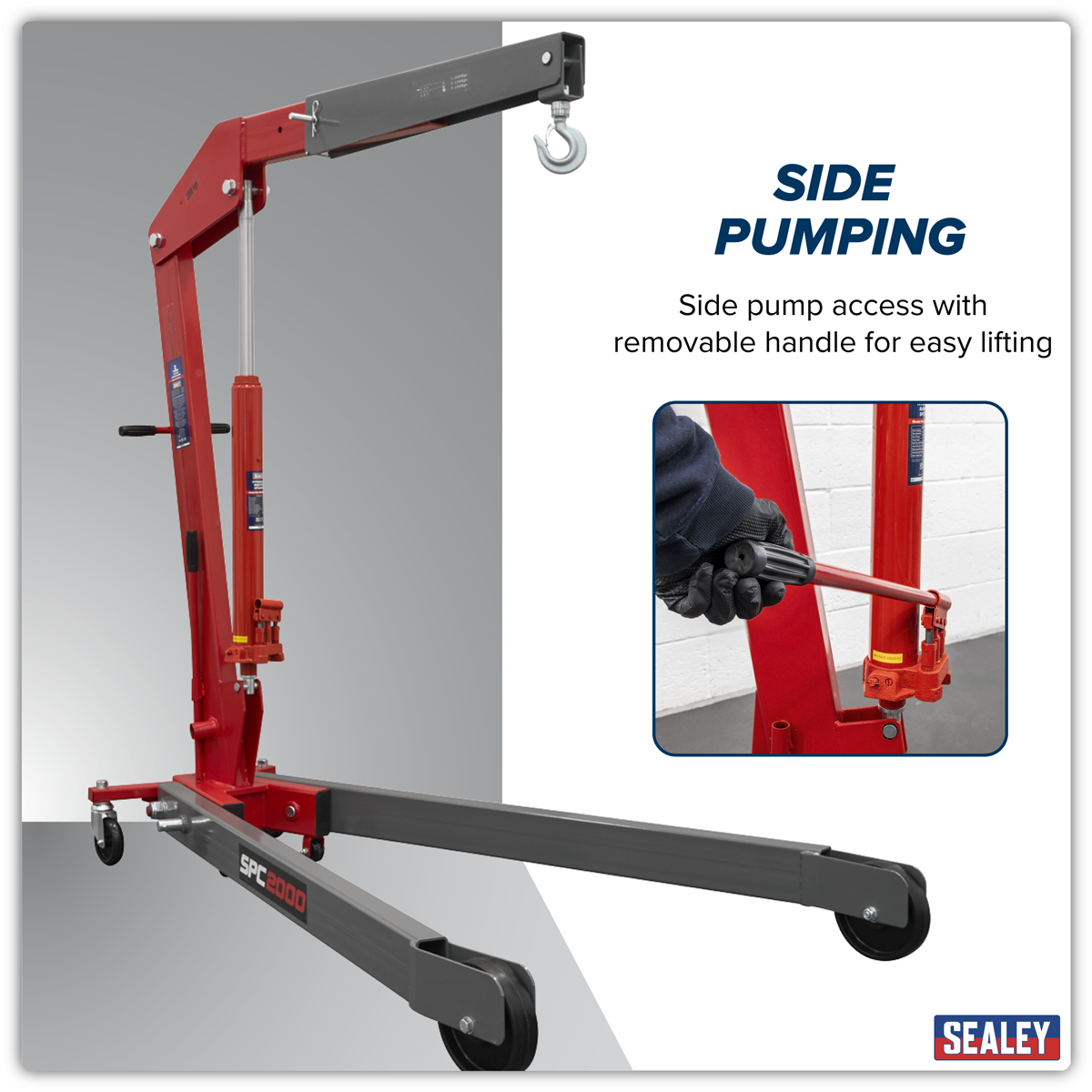 Premier SPC2000 Folding Engine Crane 2 Tonne