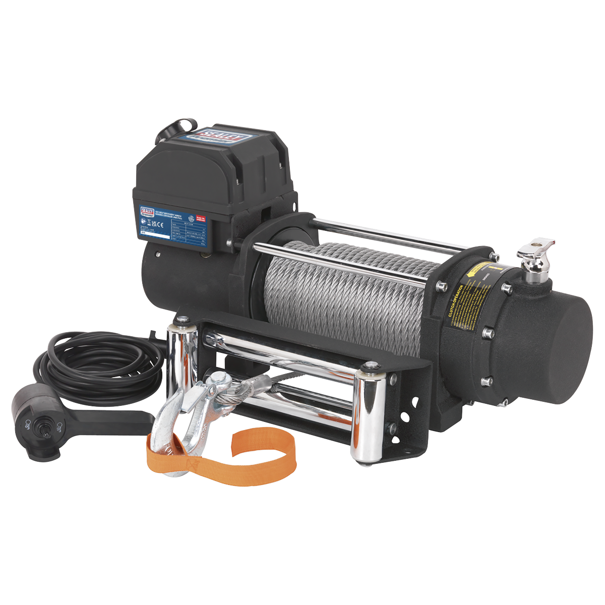 Premier SRW5450 Self-Recovery Winch 5450kg (12000lb) Line Pull 12V
