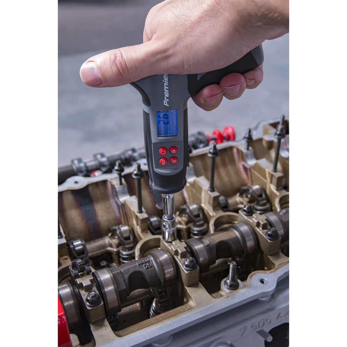 Premier STS104 Premier Digital Torque Screwdriver 1/4"Hex Drive 0-20Nm