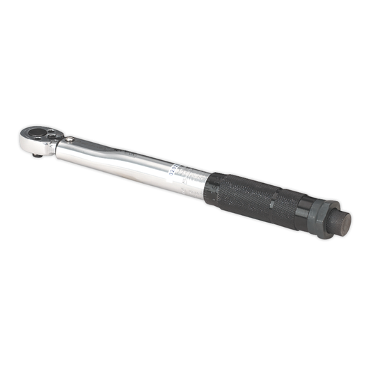 Premier STW101 Premier Calibrated Micrometer Style Torque Wrench 1/4"Sq Drive 5-25Nm