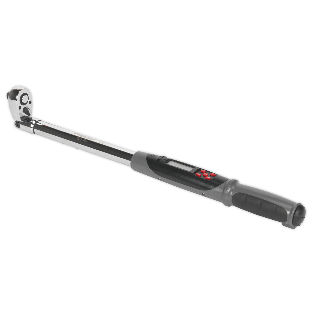 Premier STW309 Premier Flexi-Head Digital Torque Wrench with Angle Function 1/2"Sq Drive 20-200Nm