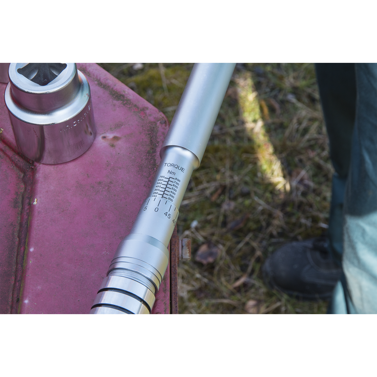 Premier STW706 Premier Calibrated Micrometer Style Torque Wrench 3/4"Sq Drive 150-800Nm