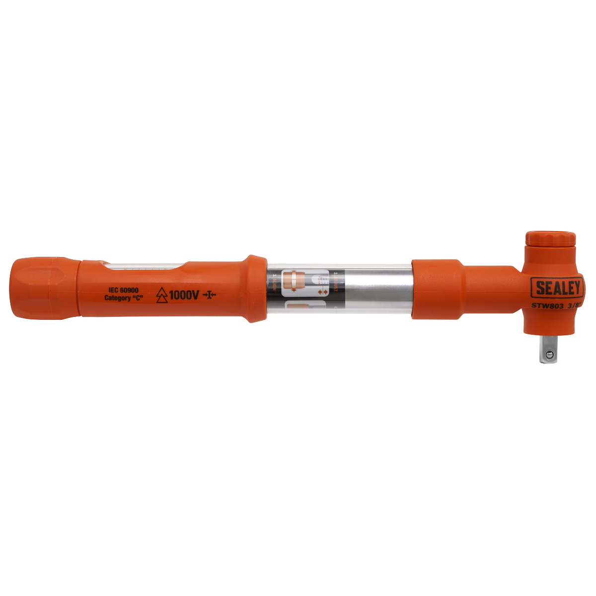 Premier STW803 Premier Insulated Torque Wrench 3/8"Sq Drive 12-60Nm