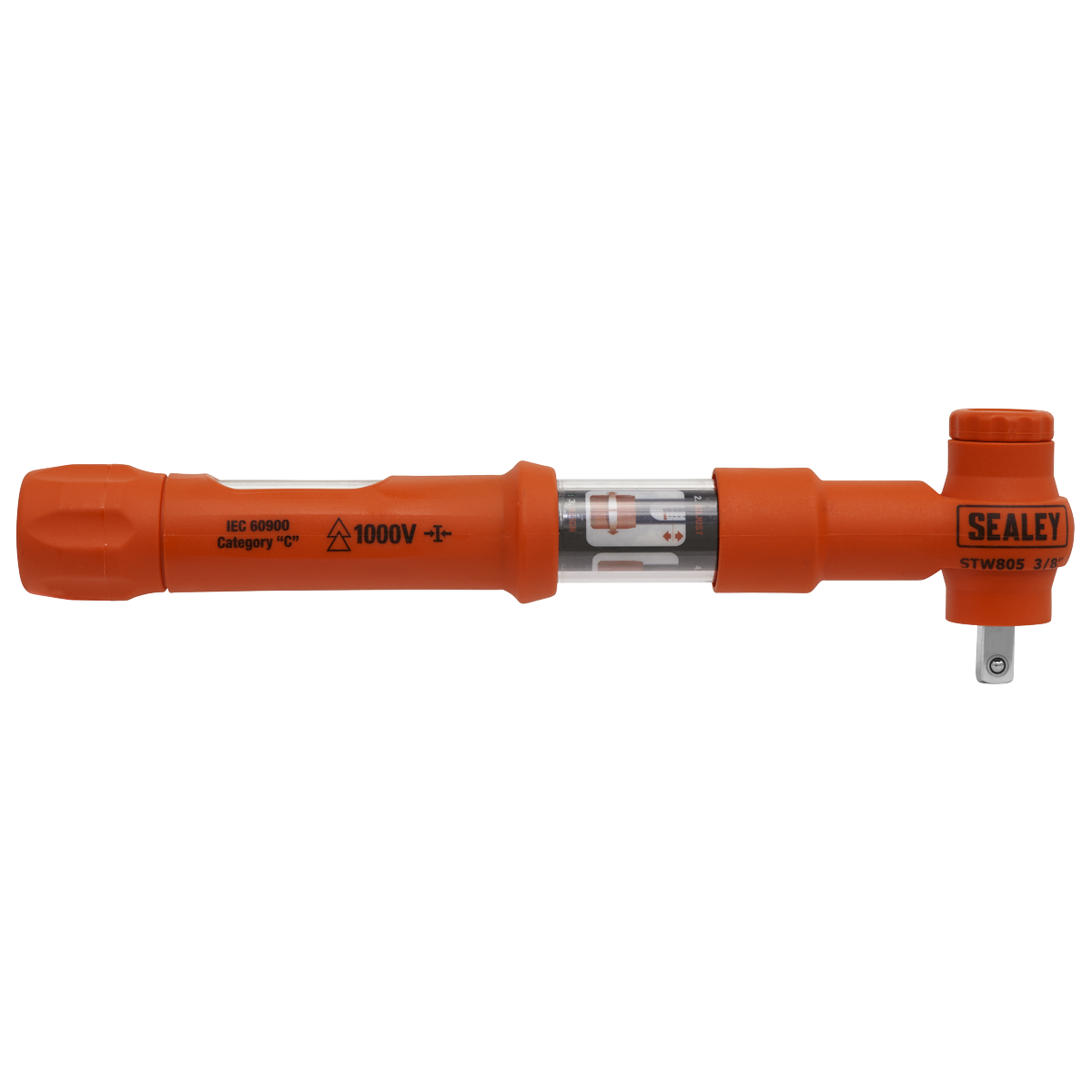 Premier STW805 Premier Insulated Torque Wrench 3/8"Sq Drive 5-25Nm