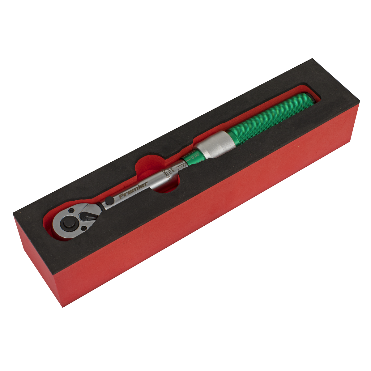 Premier STW901 Premier Calibrated Micrometer Torque Wrench 1/4"Sq Drive 5-25Nm