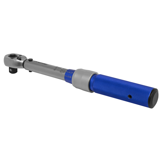 Premier STW902 Premier Calibrated Micrometer Torque Wrench 3/8"Sq Drive 5-25Nm