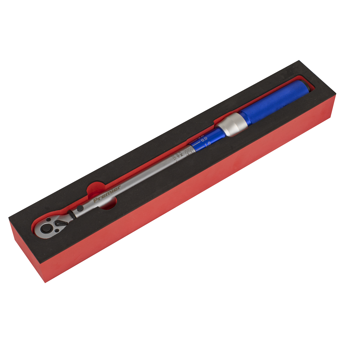 Premier STW903 Premier Calibrated Micrometer Torque Wrench 3/8"Sq Drive 20-120Nm