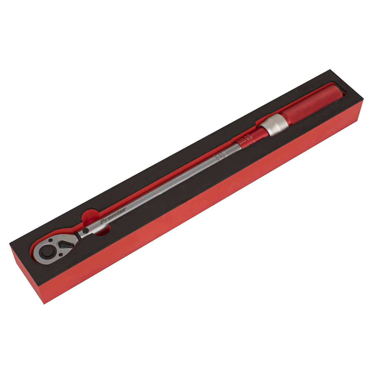 Premier STW904 Premier Calibrated Micrometer Torque Wrench 1/2"Sq Drive 40-220Nm