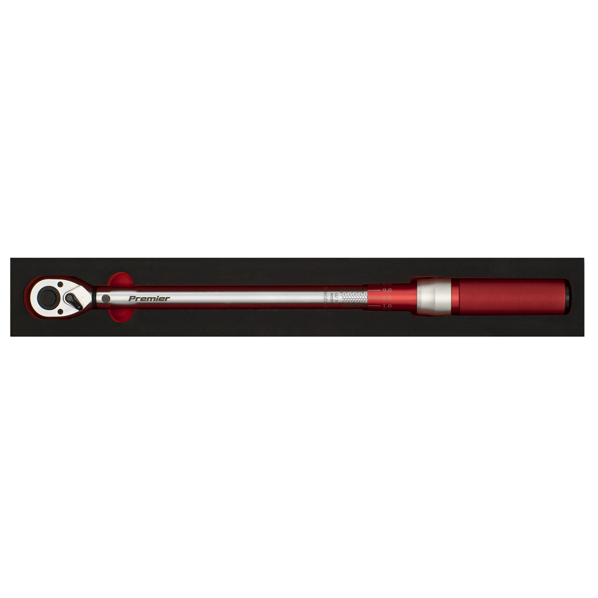 Premier STW904 Premier Calibrated Micrometer Torque Wrench 1/2"Sq Drive 40-220Nm