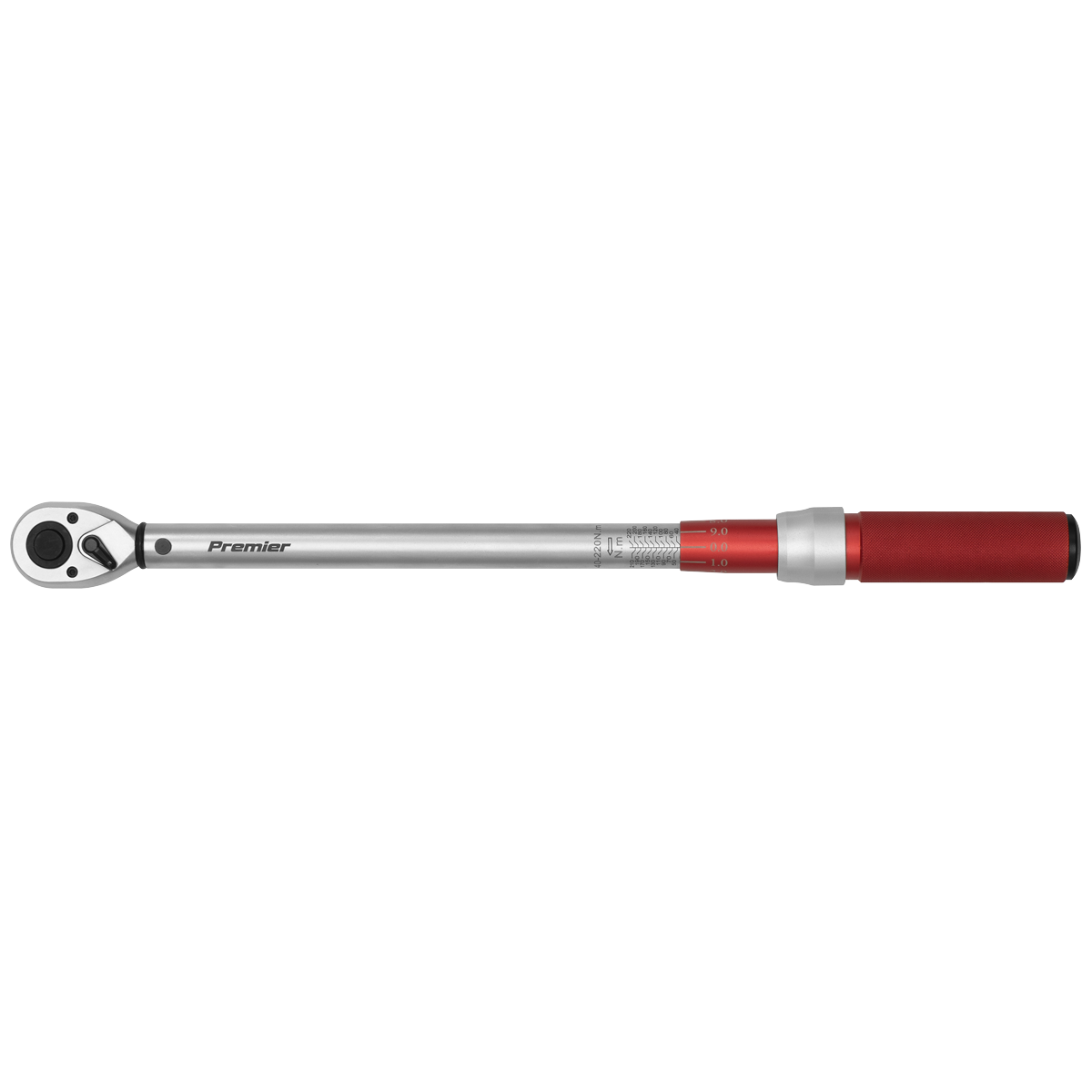 Premier STW904 Premier Calibrated Micrometer Torque Wrench 1/2"Sq Drive 40-220Nm