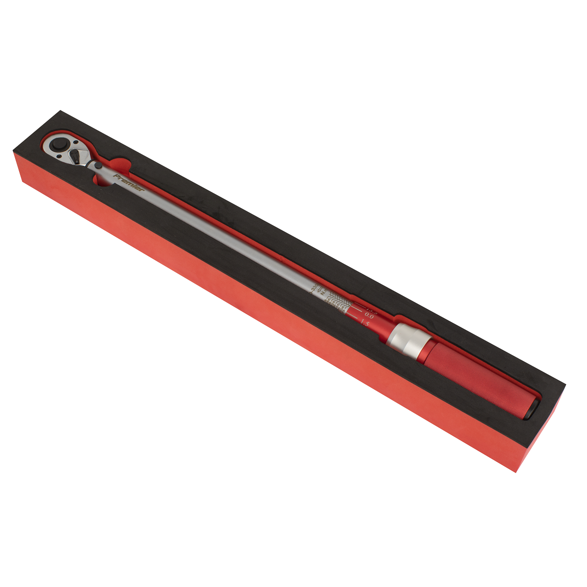 Premier STW905 Premier Calibrated Micrometer Torque Wrench 1/2"Sq Drive 60-330Nm
