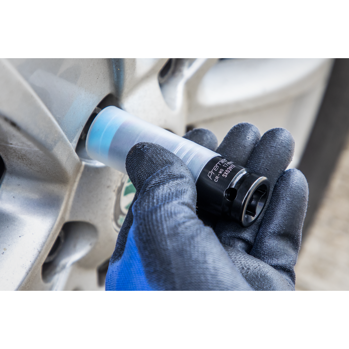 Premier SX03917 Premier Alloy Wheel Ultra-Power Impact Socket 1/2"Sq Drive 17mm