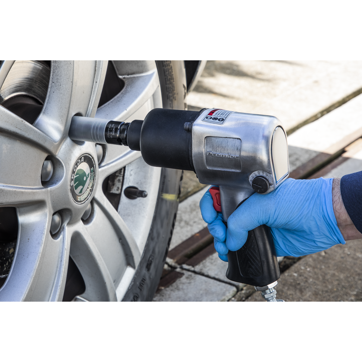 Premier SX03917 Premier Alloy Wheel Ultra-Power Impact Socket 1/2"Sq Drive 17mm