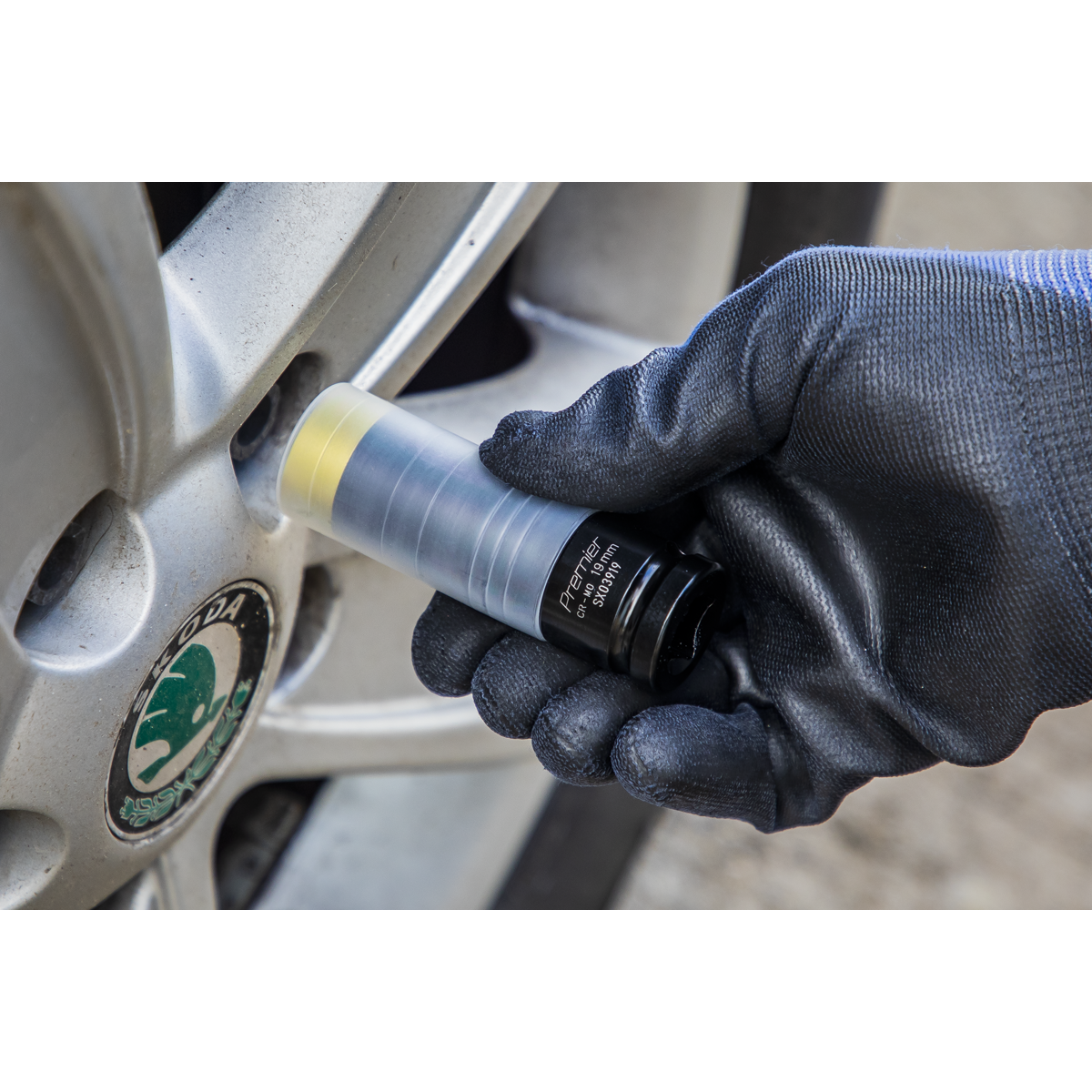 Premier SX03919 Premier Alloy Wheel Ultra-Power Impact Socket 1/2"Sq Drive 19mm