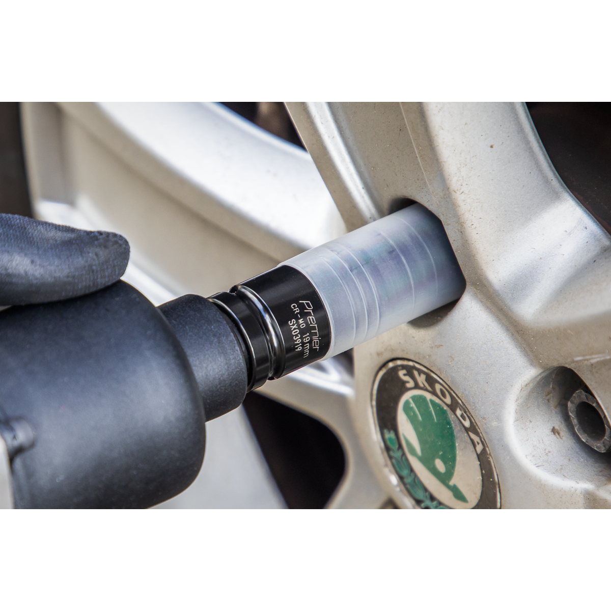 Premier SX03919 Premier Alloy Wheel Ultra-Power Impact Socket 1/2"Sq Drive 19mm