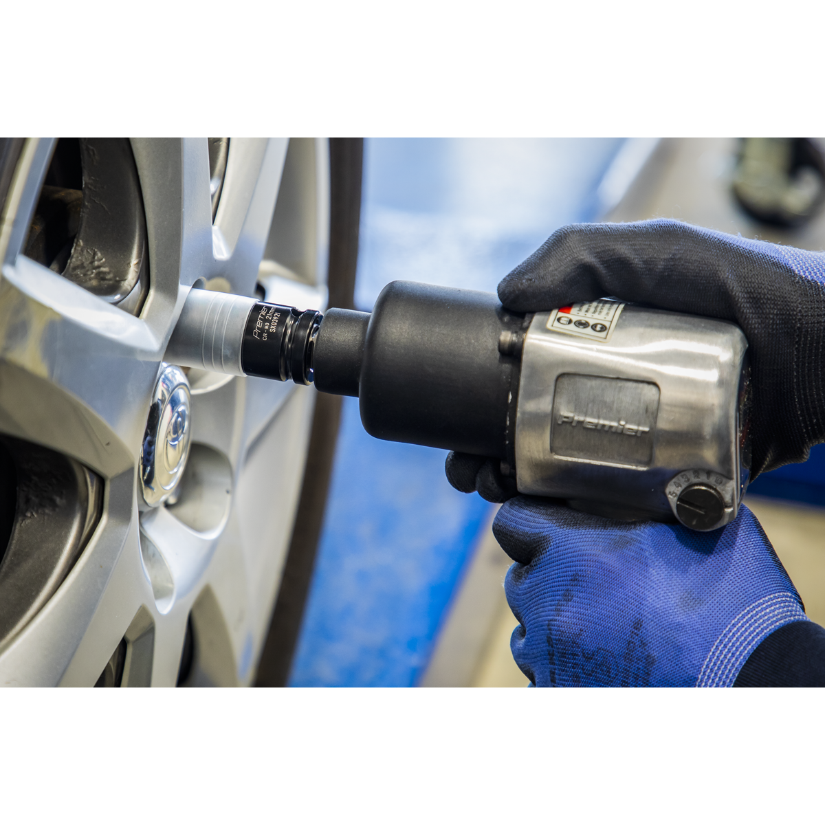 Premier SX03921 Premier Alloy Wheel Ultra-Power Impact Socket 1/2"Sq Drive 21mm