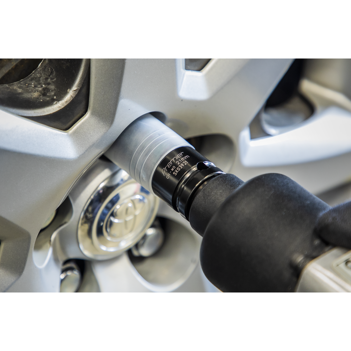Premier SX03921 Premier Alloy Wheel Ultra-Power Impact Socket 1/2"Sq Drive 21mm