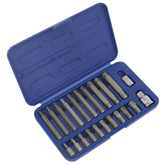 Premier SX105 Premier Ribe Bit Set 3/8" & 1/2"Sq Drive 22pc