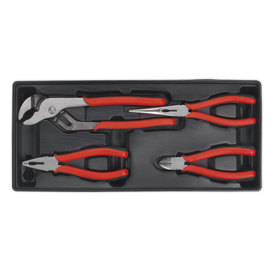 Premier TBT02 Premier Pliers Set with Tool Tray 4pc