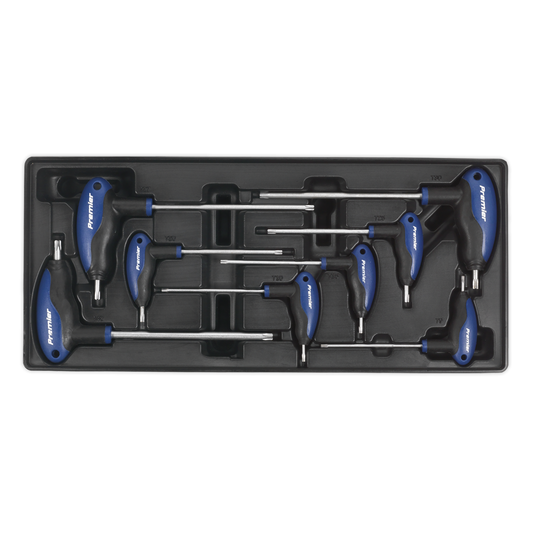 Premier TBT05 Premier T-Handle TRX-Star* Key Set with Tool Tray 8pc